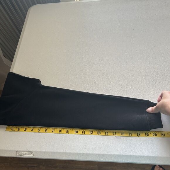 Criminal Damage Girls Small Clapton Crop Hood Drawstring Soft Layering - Picture 8 of 10